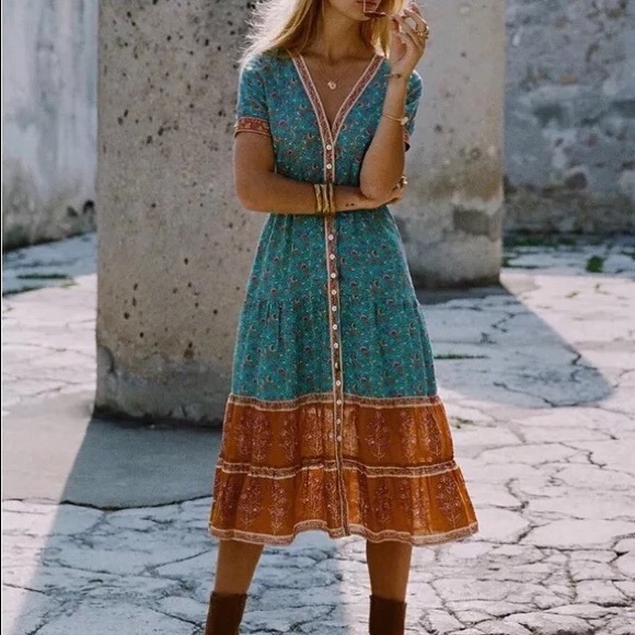 bohemian gypsy dress